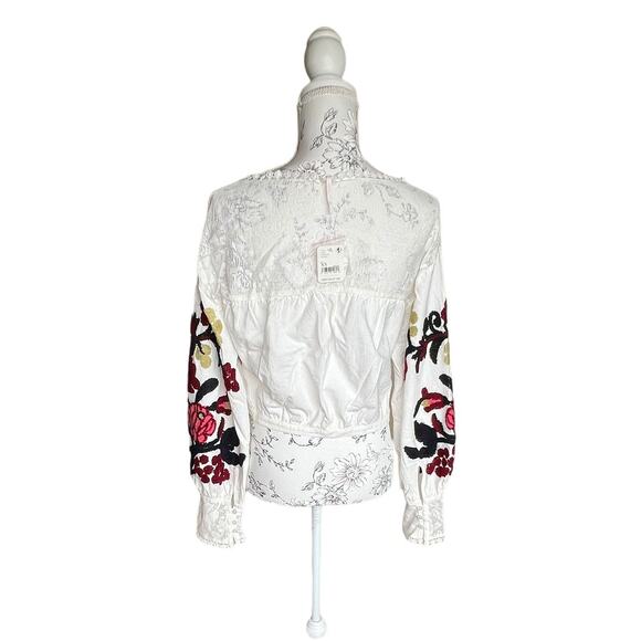 Free People | Meadows Embroidered Top Size XS - Picture 8 of 11